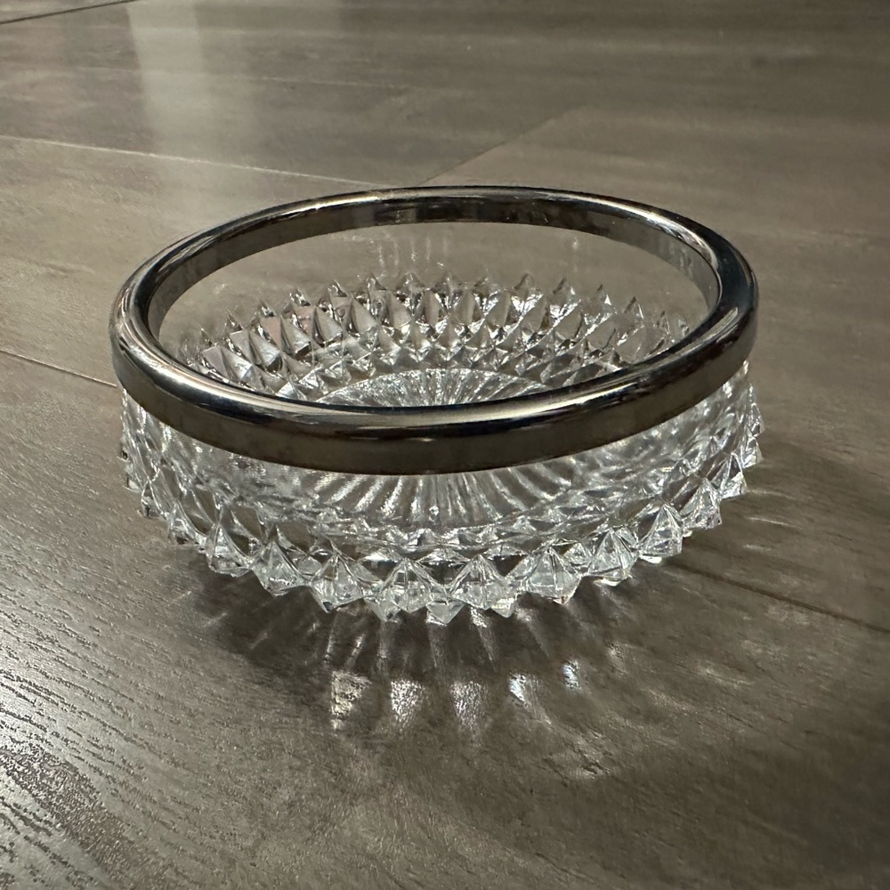 Vintage Diamond Point Bowl
